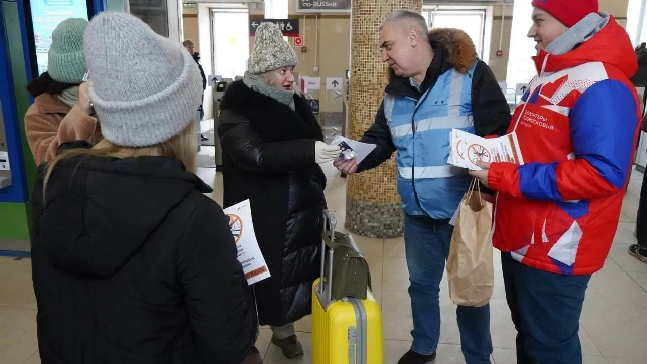 В Рузском округе завершился рейд по безопасности на железной дороге