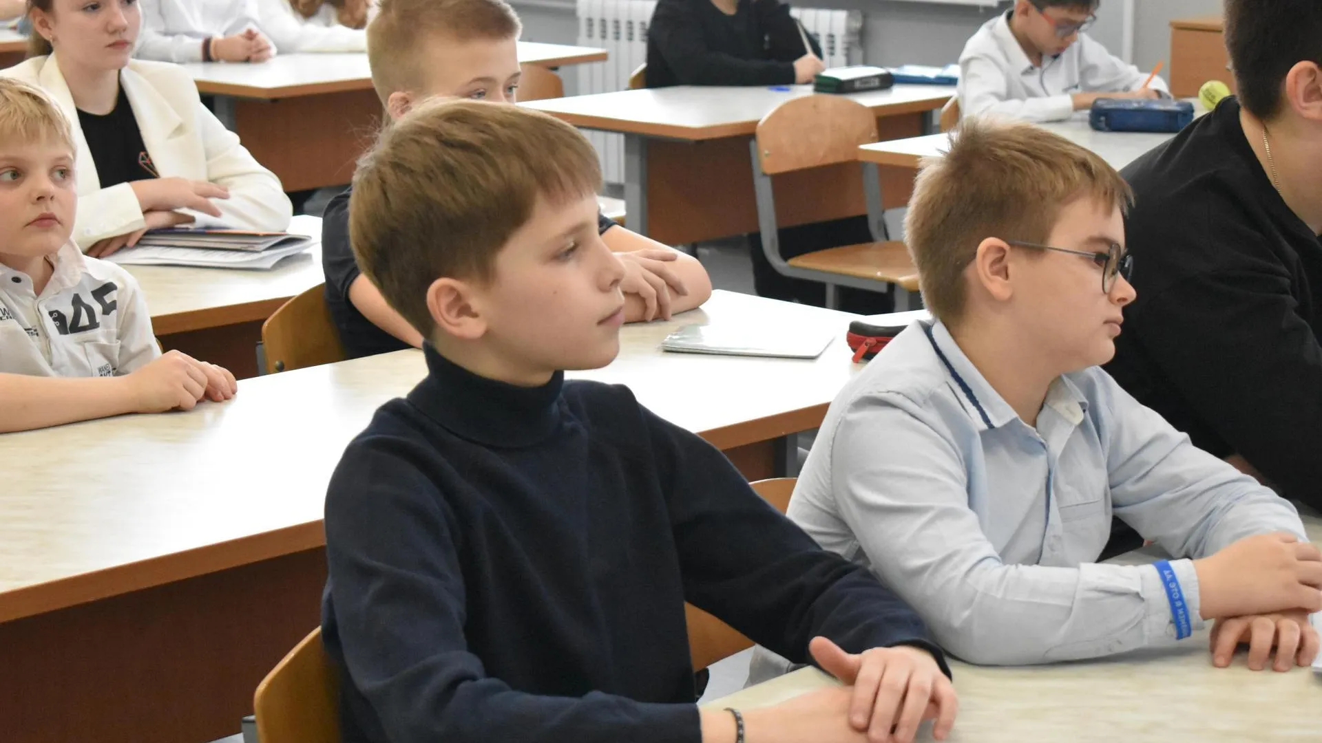 Кинолекторий на тему российской науки прошел в Дашковской школе округа Серпухов
