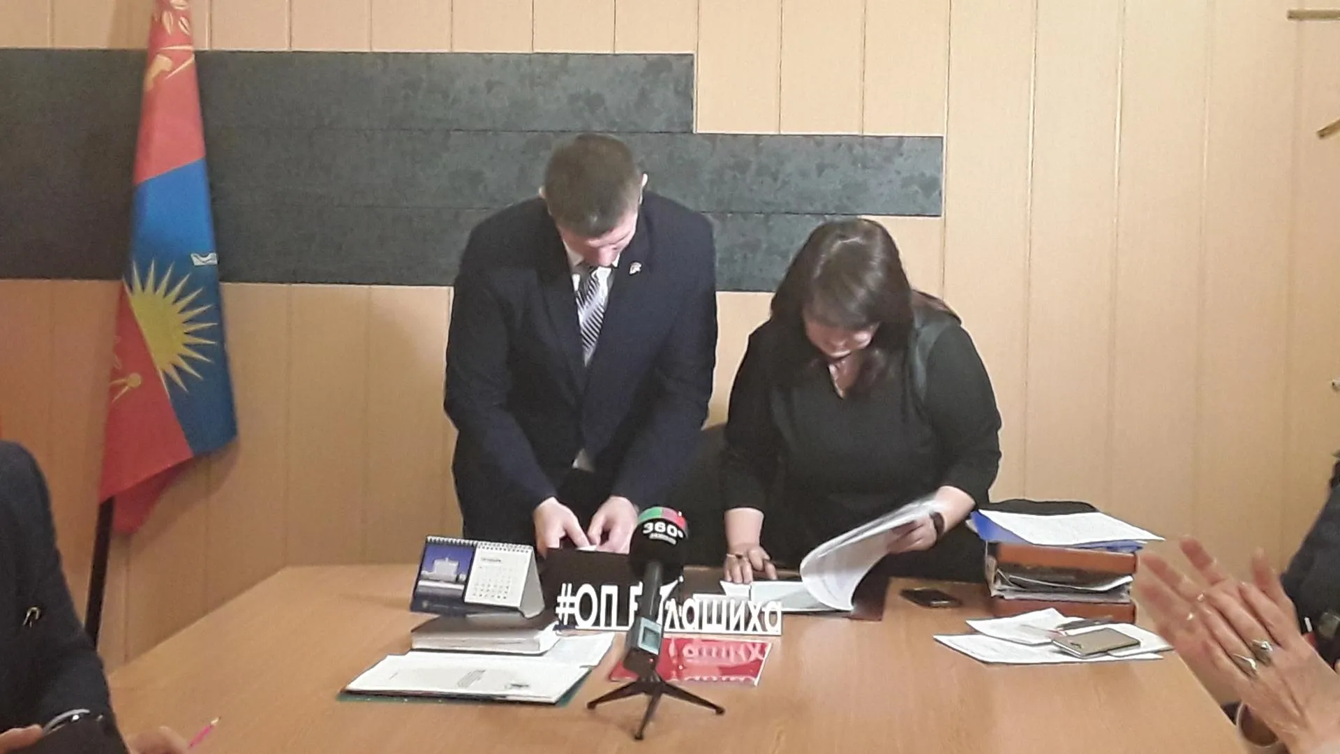 Отряд Юнармии и общественная палата Балашихи подписали соглашение о сотрудничестве