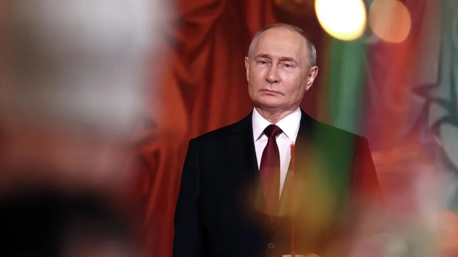 Путин обменялся пасхальными подарками с патриархом Кириллом