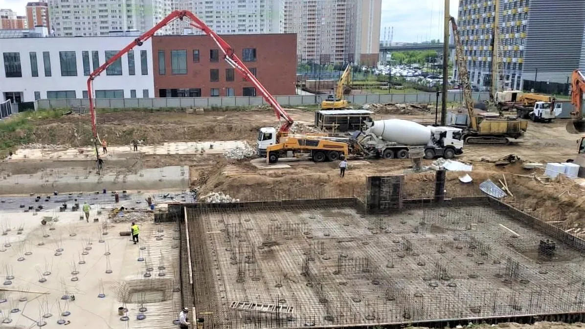 В Люберцах начали устройство фундамента детского сада на 350 мест