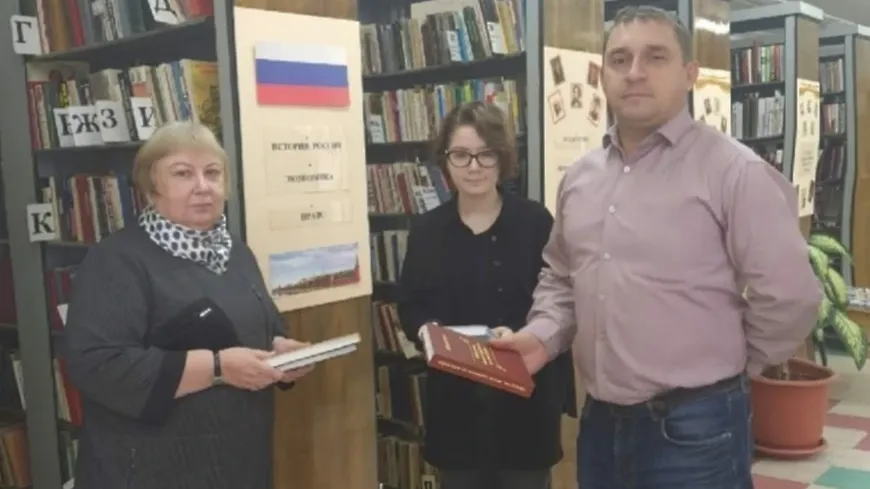 Сенаторский клуб дал старт конкурсу среди библиотек Подольска и передал книги