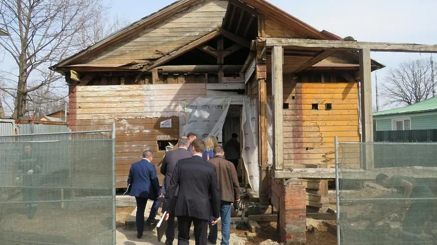 Реставрацию здания лазарета в Красногорске могут завершить в августе