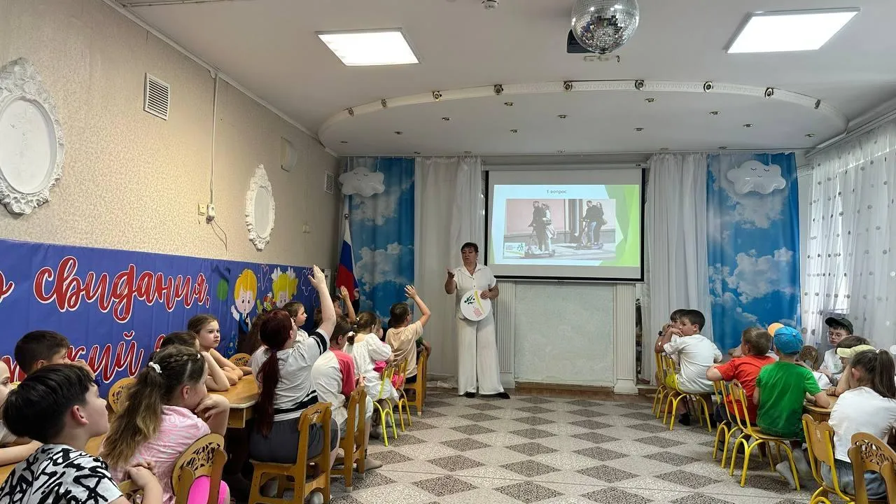 В Раменском округе для школьников провели уроки ПДД и мастер-класс