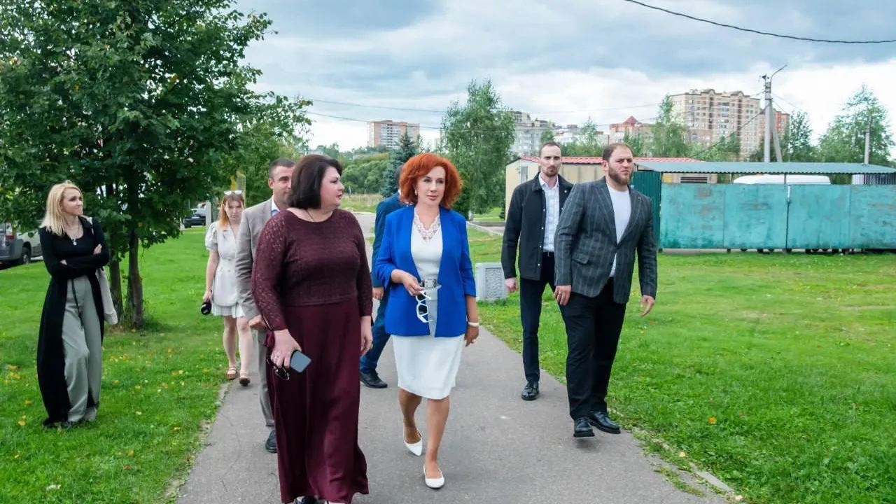 В микрорайоне «Восточный» города Истра открыли современную детскую игровую площадку
