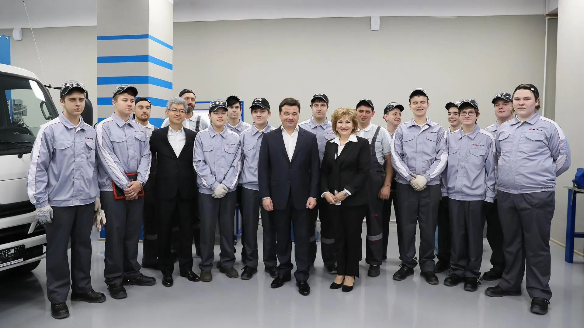 Воробьев открыл техникум Hino в Химках