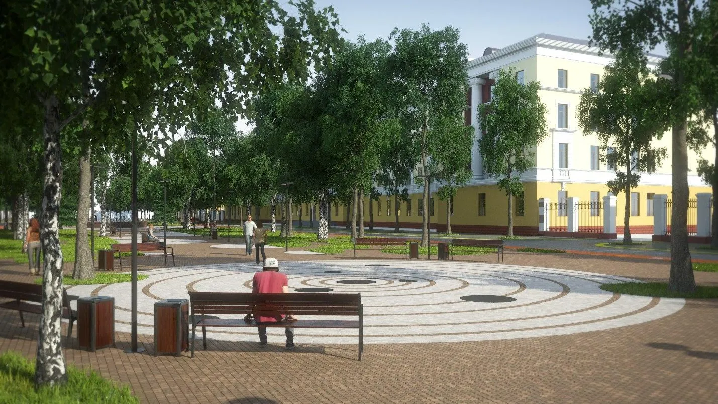 В Электростали благоустроят бульвар на проспекте Ленина