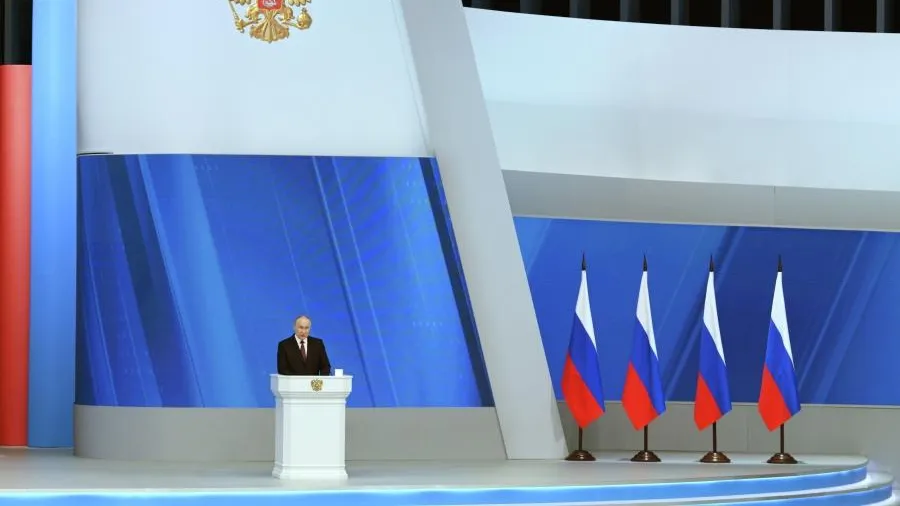Послание Путина Федеральному собранию побило рекорд по продолжительности