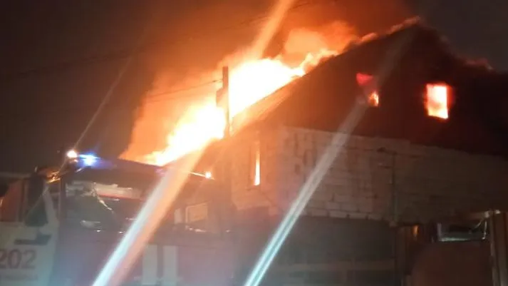 Последствия пожара ликвидировали в частном доме в Балашихе