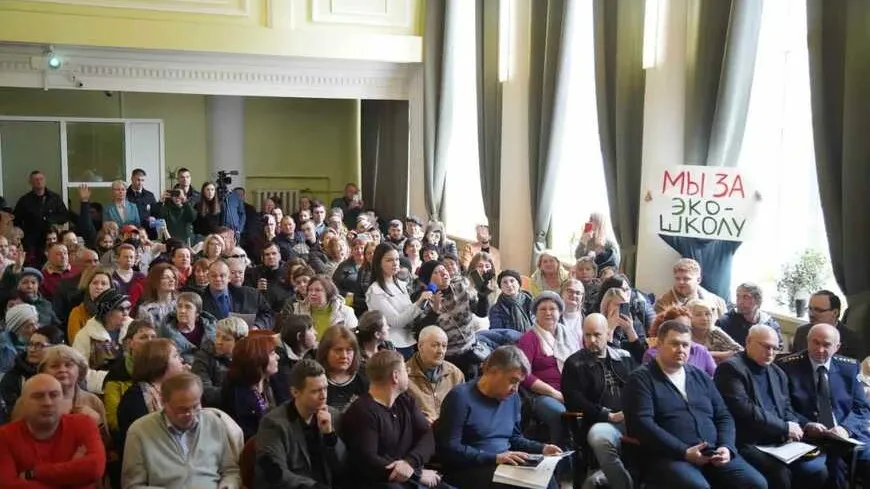 6,5 тыс жителей поселка Красково Люберец поддержали строительство школы на 1,1 тыс мест