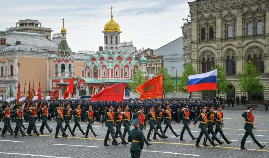 Военный парад в Москве в честь 81-й годовщины Победы в Великой Отечественной войне.