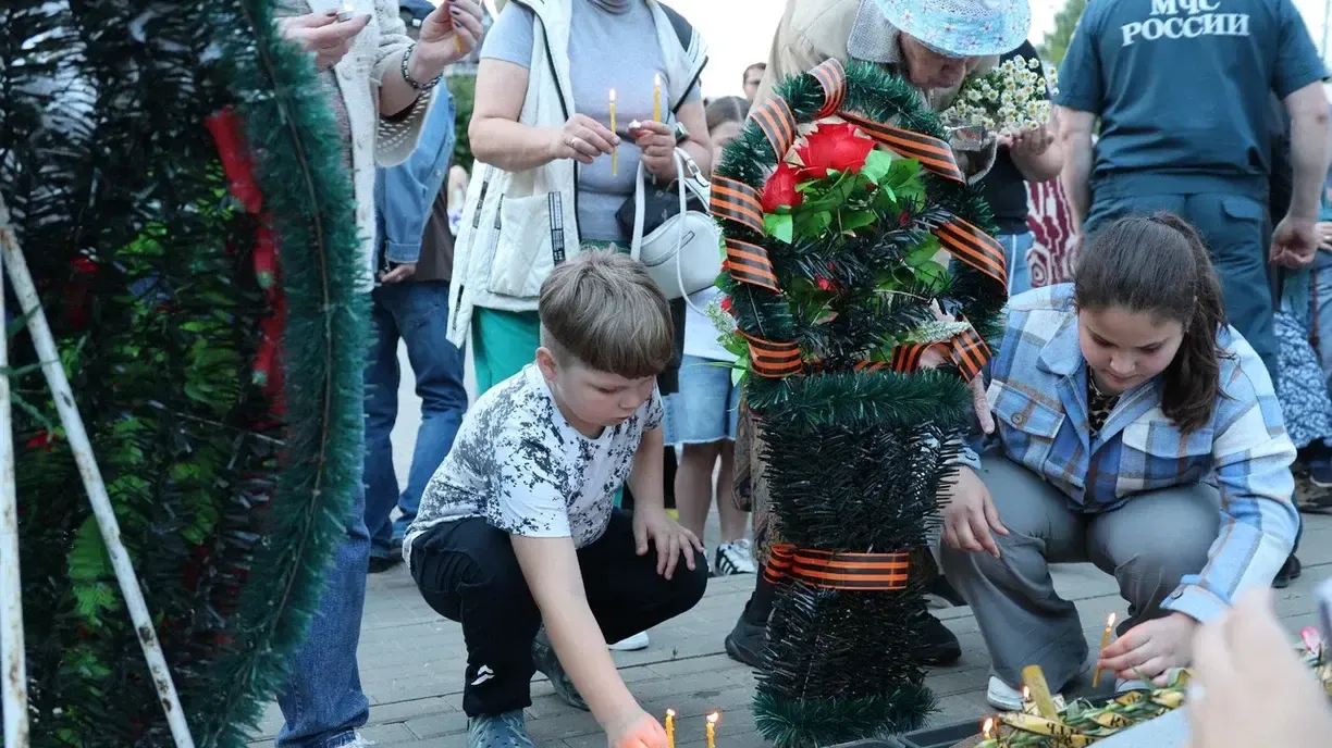 В Павлово-Посадском округе прошла акция «Свеча памяти»