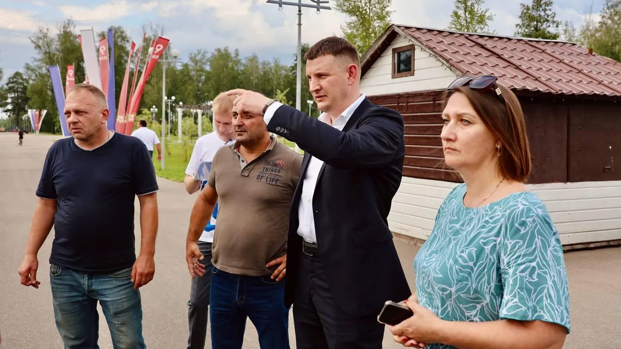 Глава Павловского Посада Денис Семенов провел объезд в городе Электрогорск