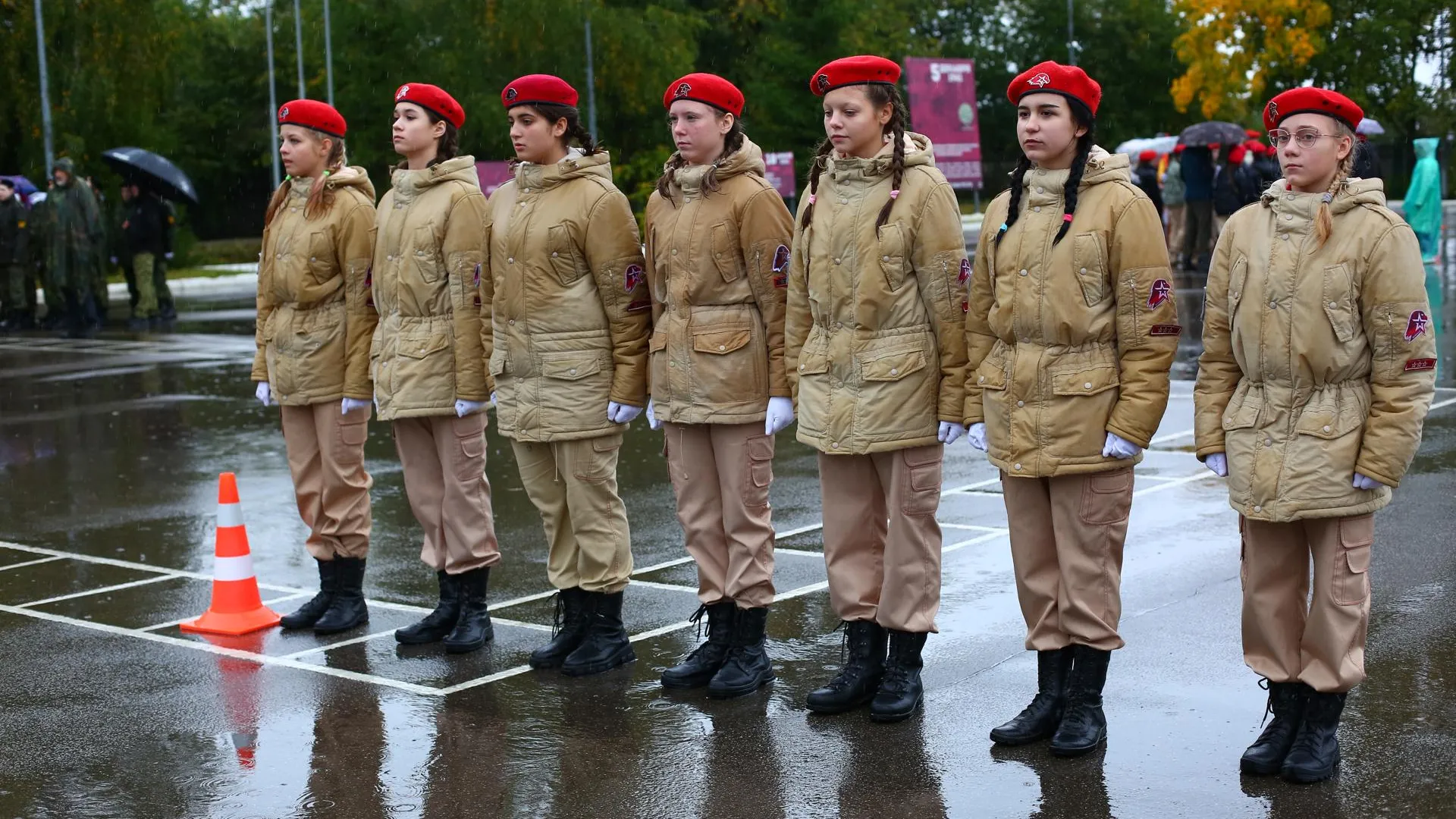 Военно‑патриотическая игра «Девушки в погонах» прошла в Подольске