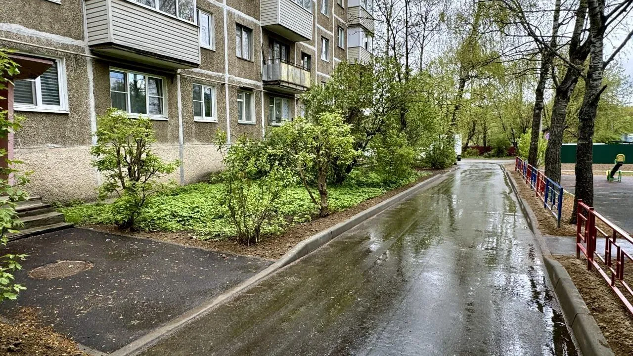 В Подмосковье завершили комплексное благоустройство дворов