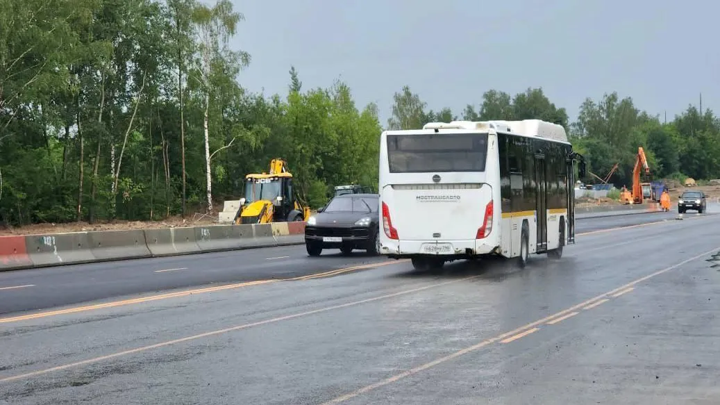 В Подмосковье открыли движение по реконструированному участку Афанасовского шоссе