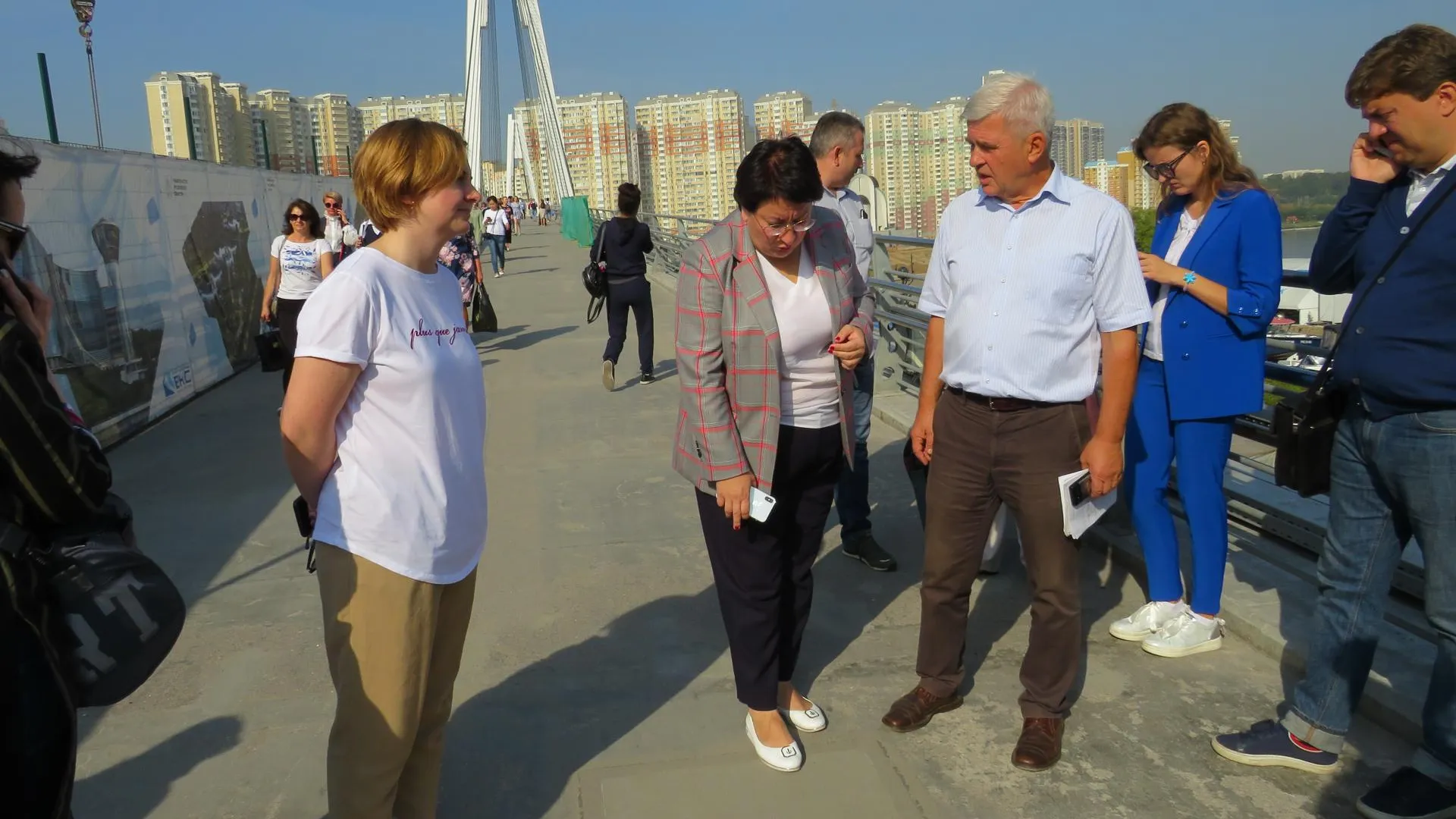Ремонт моста в Павшинской пойме Красногорска планируют завершить осенью