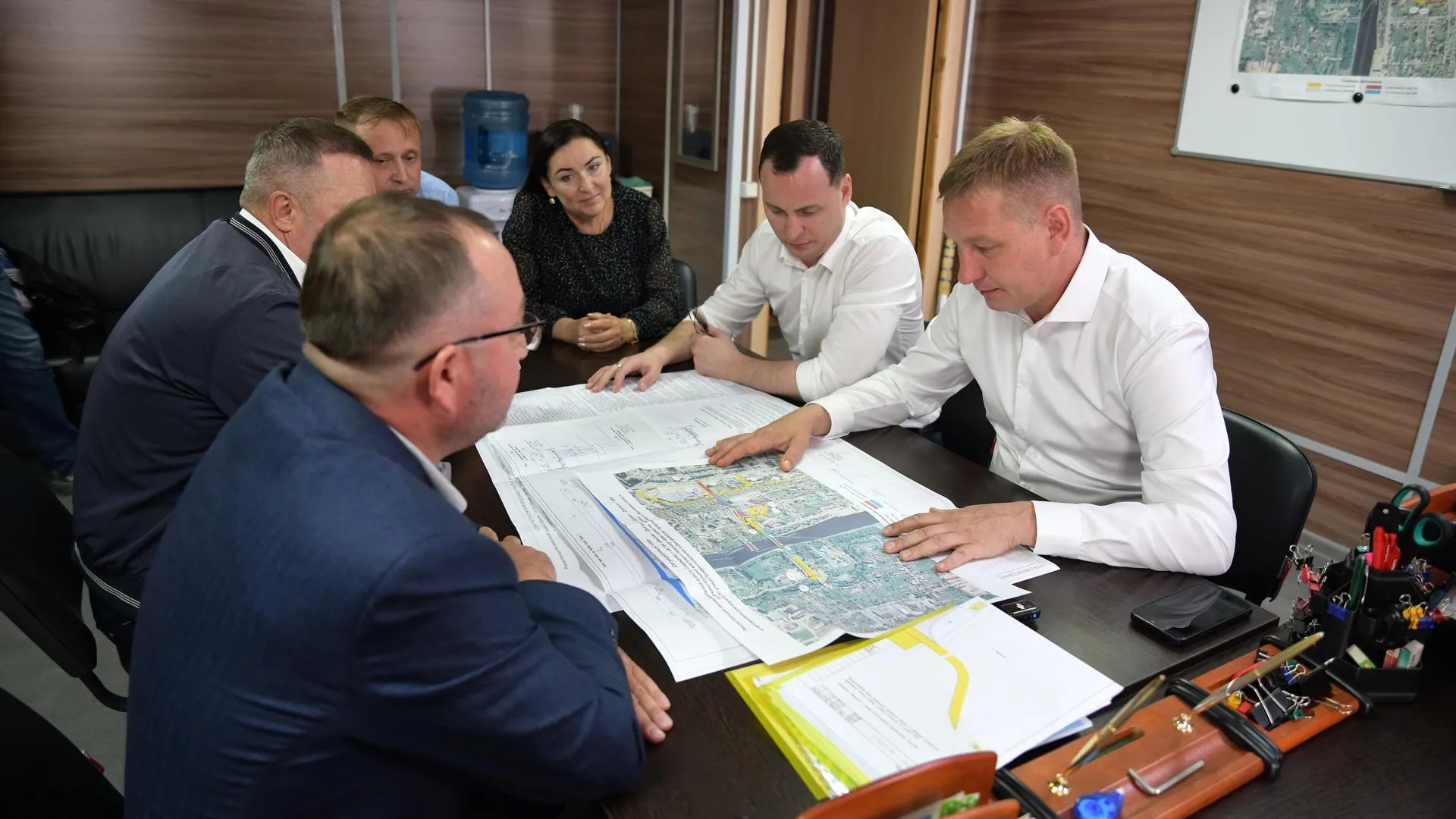 Глава Дмитровского округа дал старт строительству моста через канал им Москвы
