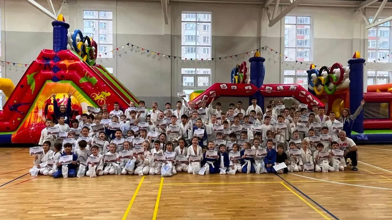 В школе № 20 Красногорска прошел спортивный праздник, посвященный международному дню дзюдо