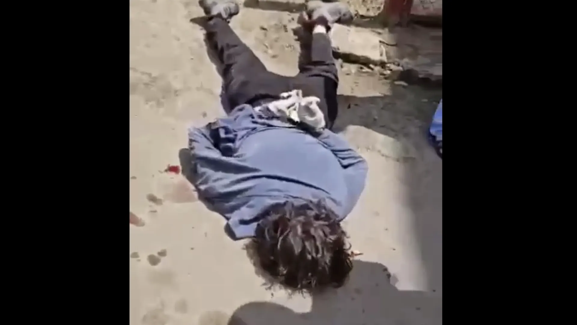 Появилось видео с убитыми захватчиками СИЗО в Ростове