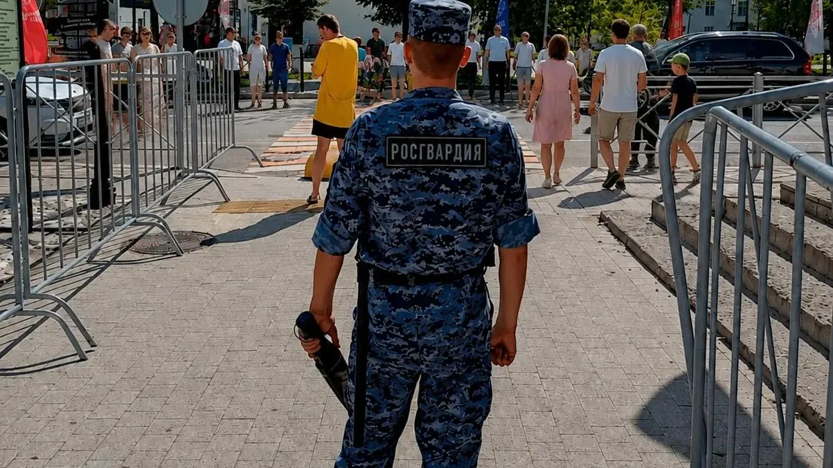 Росгвардия обеспечила порядок на Дне города Вереи 8 августа