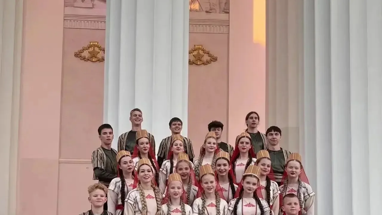 Ансамбль «Славянский лик» из Серпухова выступил на ВДНХ