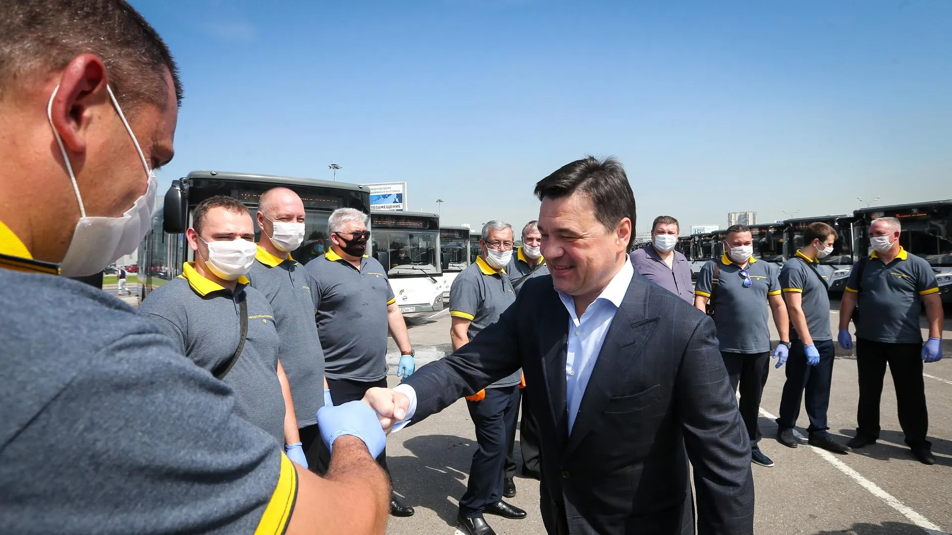 Более 660 новых автобусов передали в филиалы «Мострансавто»