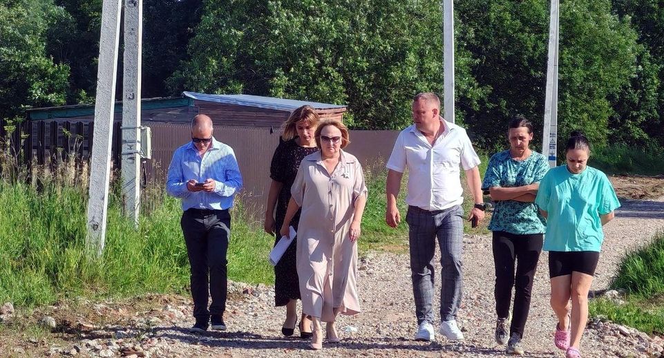В Дмитрове обсудили вопрос освещения улиц для застройки участков многодетных семей