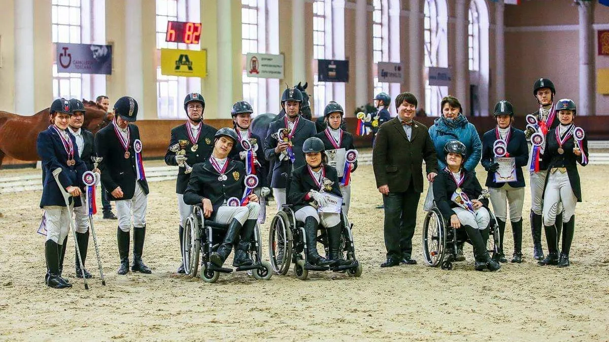 Подмосковные спортсмены завоевали серебро на чемпионате России по паралимпийской выездке