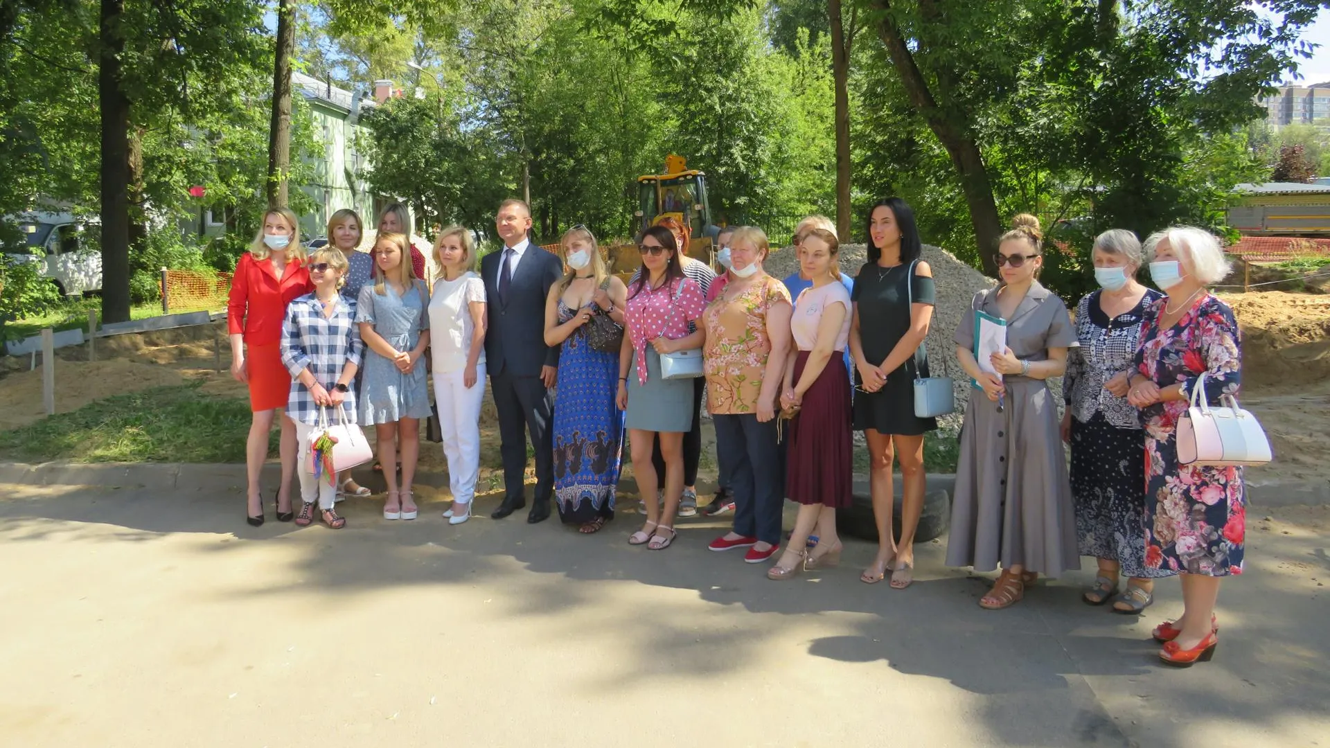 Детскую площадку построят на улице Мира в Мытищах