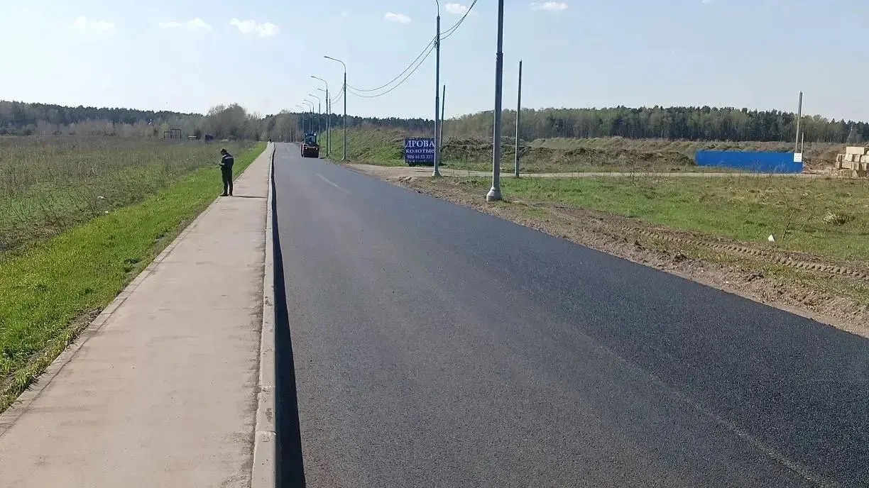 В Богородском округе отремонтировали две дороги в 2026 году