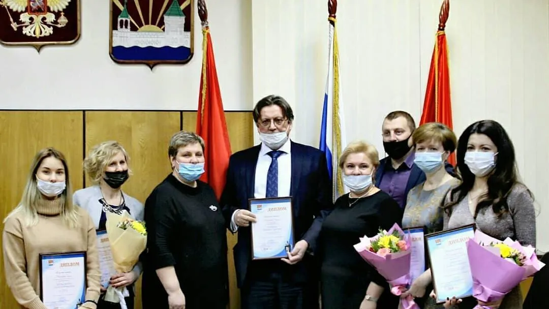 В Дзержинском наградили обладателей звания «Человек года — 2020»