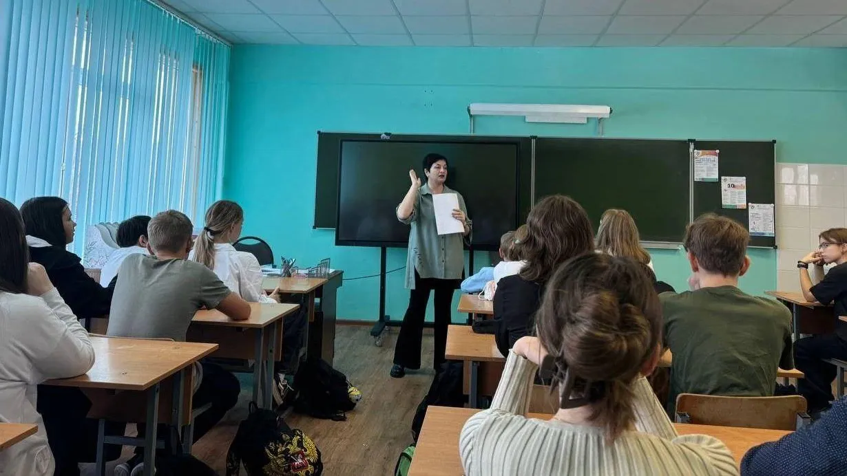 Профилактическая игра на тему ЗОЖ прошла в школе Каширы