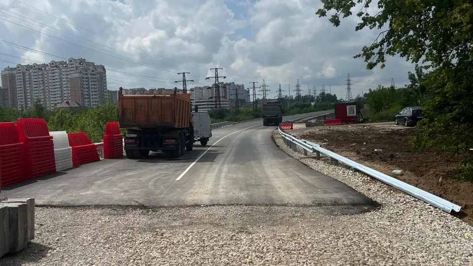 В Домодедове доложили о строительстве автомобильного моста через реку Рожайку