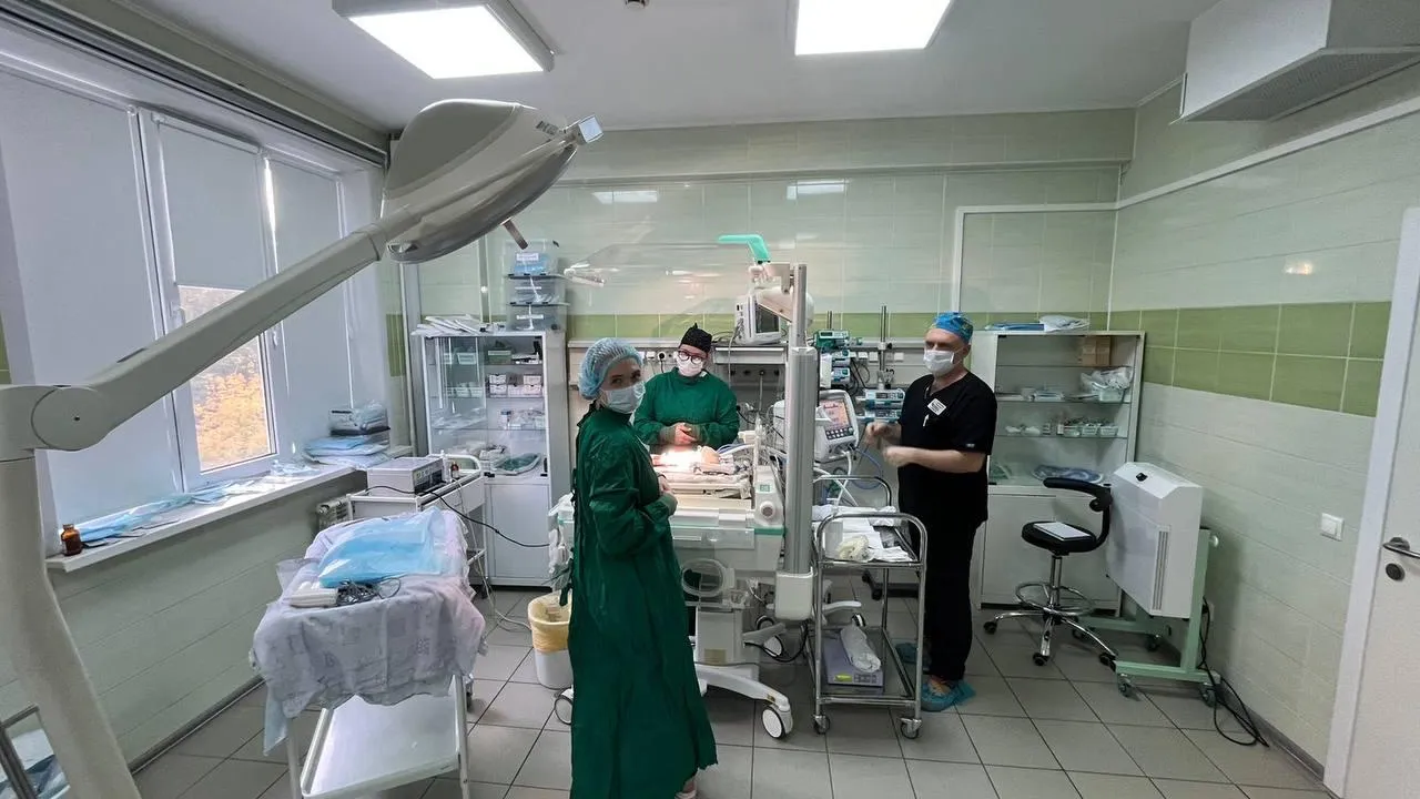 Новое отделение хирургии новорожденных открыли в перинатальном центре Подмосковья