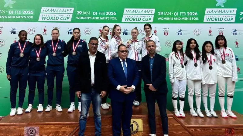 Подмосковные рапиристы выиграли золото и бронзу на Кубке мира в Тунисе