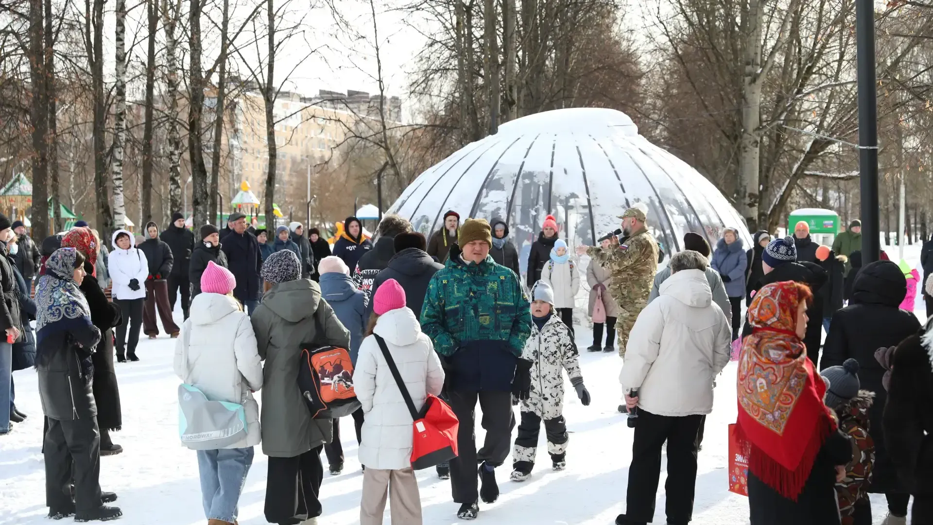 В Долгопрудном отметили День защитника Отечества