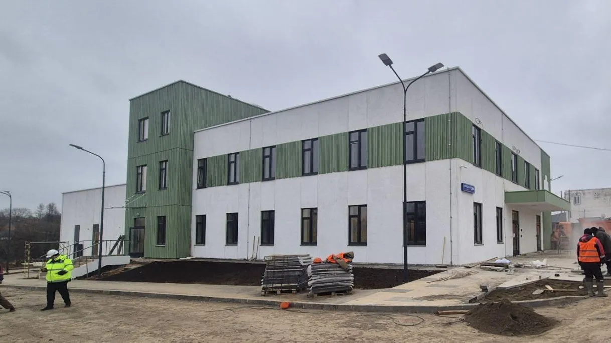 В Ступине завершено 80% строительства подстанции скорой помощи