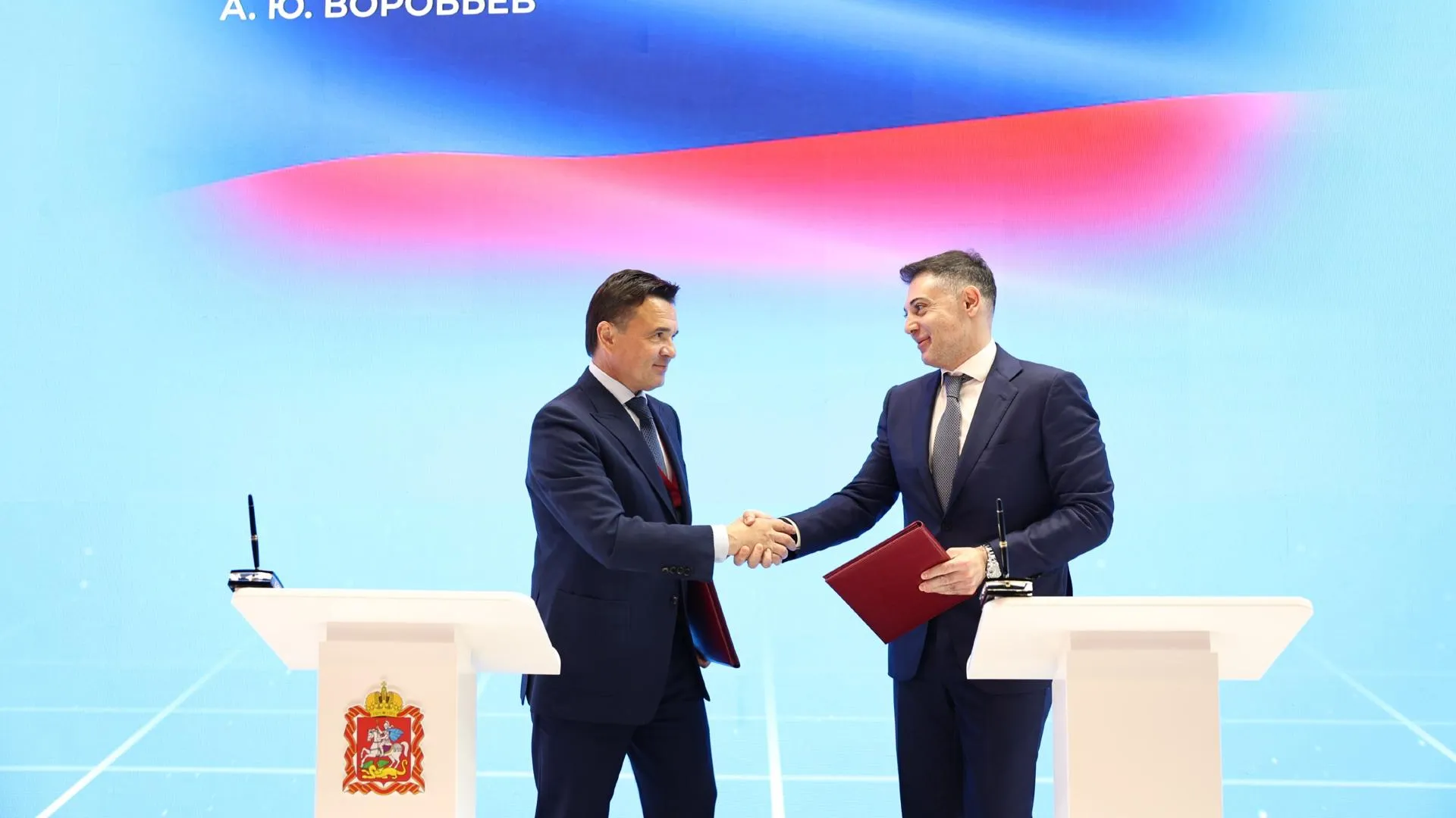 Воробьев: Подмосковье и «МегаФон» продолжат реализацию проектов в сфере ЖКХ