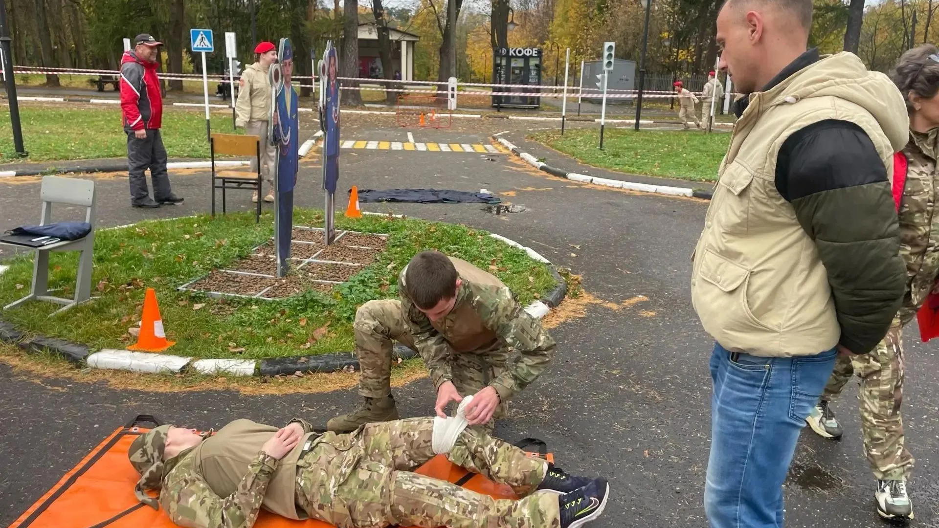 В Богородском округе провели соревнования по военно-прикладным дисциплинам