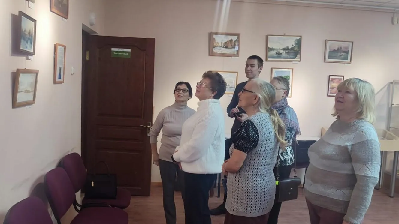 В Рузском округе открылась выставка картин Аллы Хайдаршиной