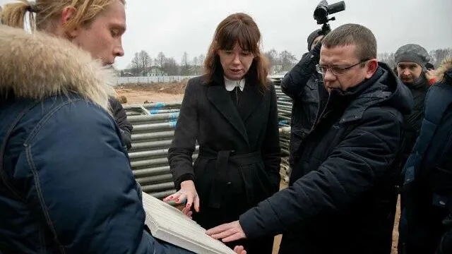 Кононов проверил ход строительства музея Зои Космодемьянской в Рузском округе