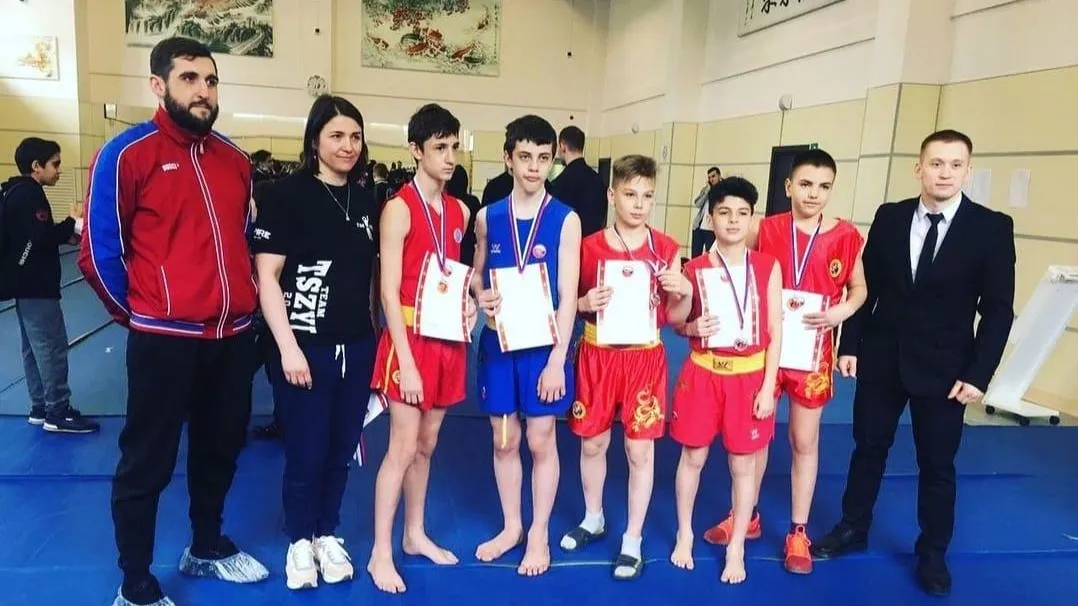 Спортсмены из Люберец выступили в составе сборной Подмосковья на соревнованиях по ушу