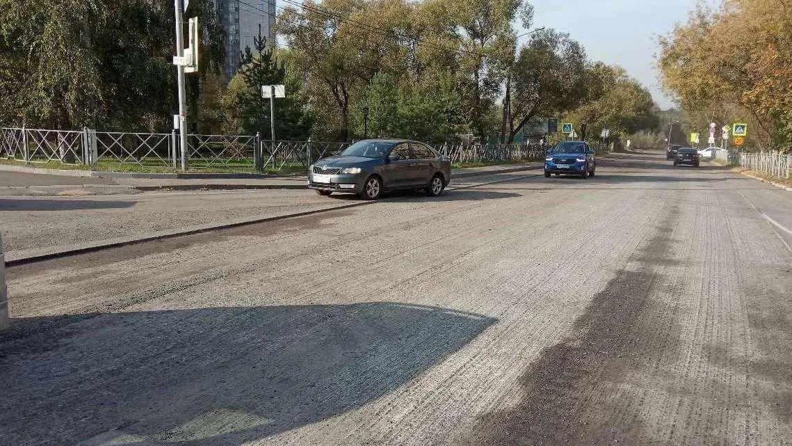 В Красногорске по выбору жителей проводят ремонт улицы Карбышева
