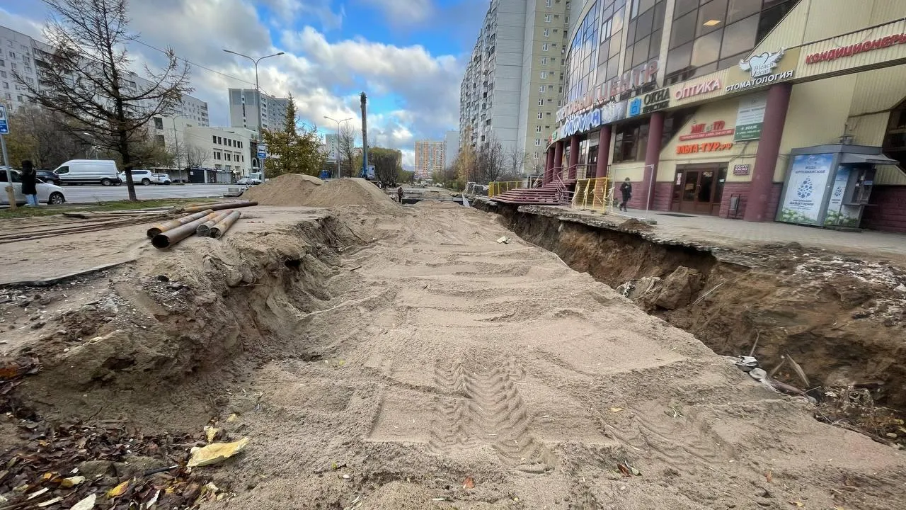 В Королеве запущен в работу обновленный участок теплосети