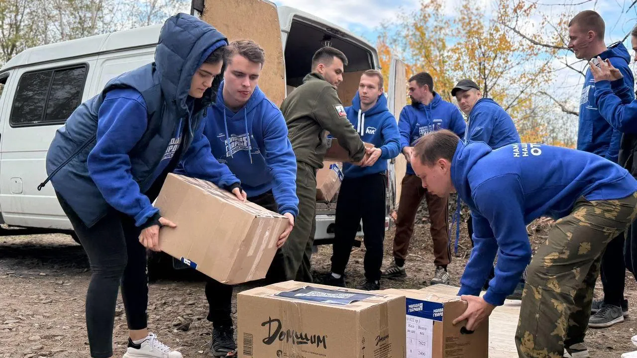 Более 10 т гуманитарной помощи передала «Единая Россия» в зону СВО за неделю