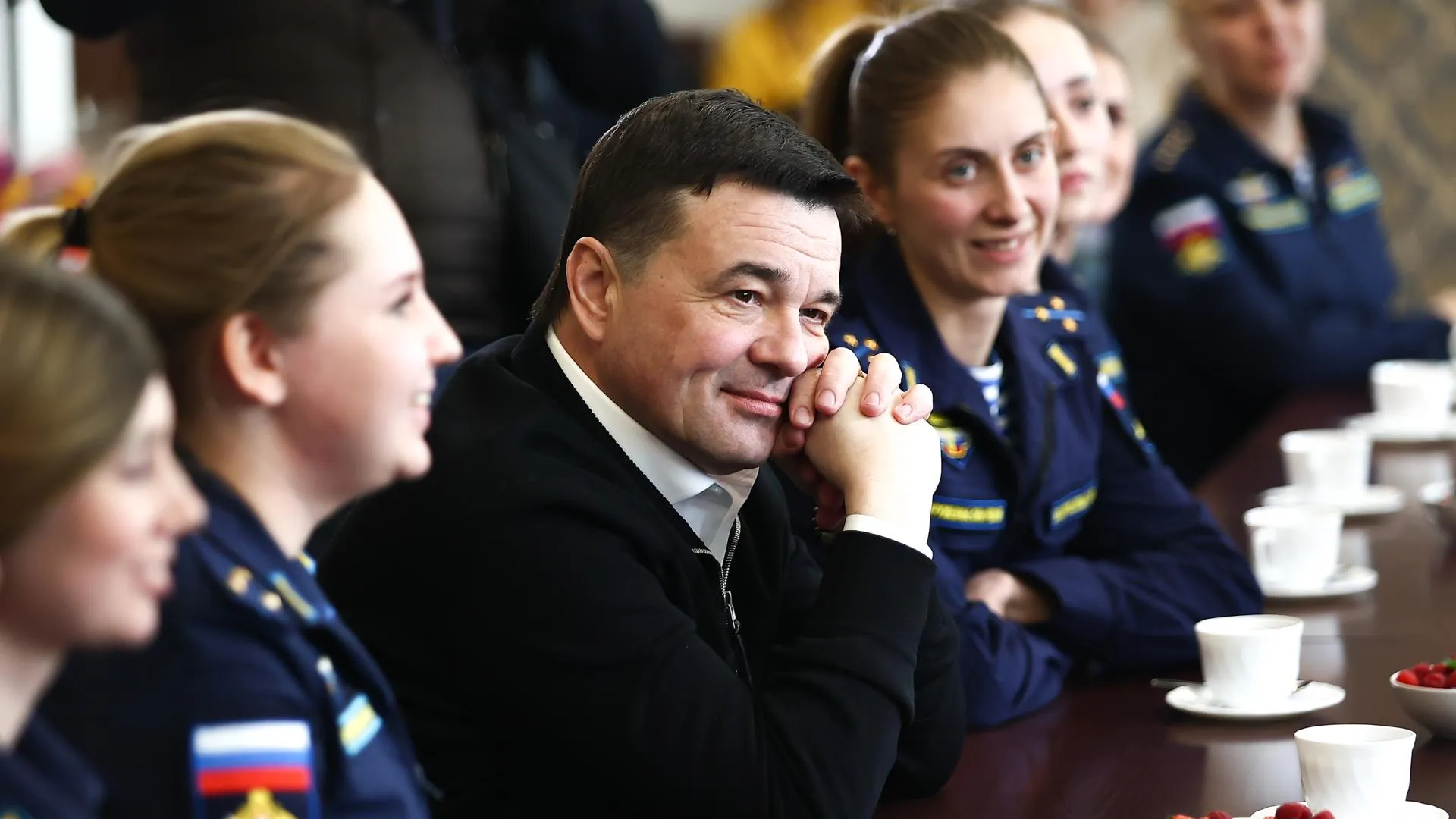 Андрей Воробьев посетил управление ВДВ в Щелкове