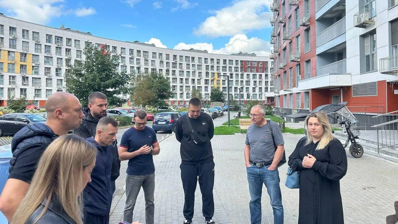 Выездная администрация прошла в Мытищах на улице Рождественской
