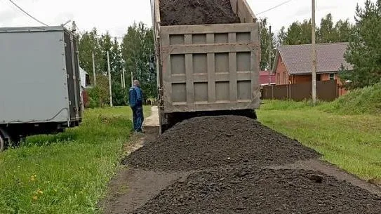 Дороги отремонтировали в 4 селах округа Воскресенск