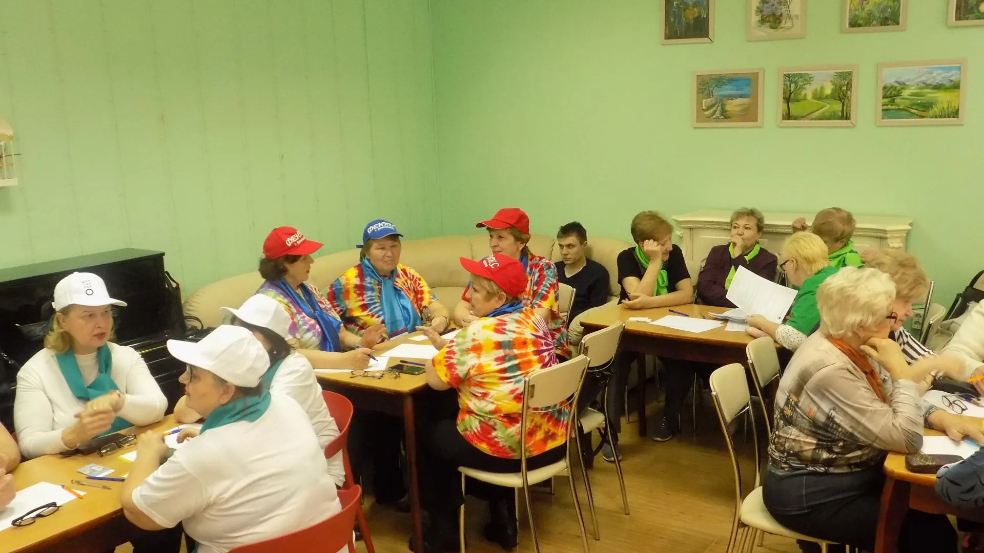В клубе «Активное долголетие» Домодедова прошла интеллектуальная игра